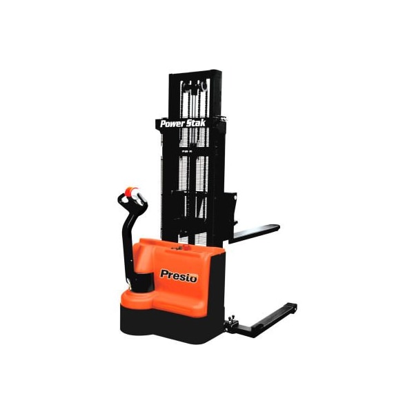 Prestolifts PowerStak Fully Powered Stacker 2200 Lb. 125in Lift PPS2200-125AS - main